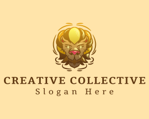 Creative Modern Lion logo design