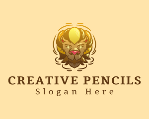 Creative Modern Lion logo design