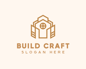 Construct - Church Structure Property logo design