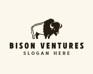 Bison - Animal Bison Wildlife logo design