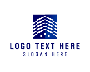 Building - Real Estate Building Property logo design