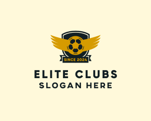 Soccer Club Wings logo design