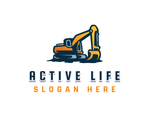 Industrial Excavation Machinery Logo