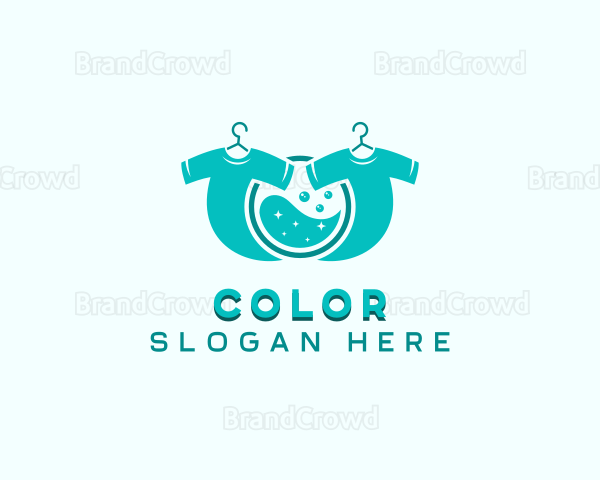 Laundry Shirt Detergent Logo