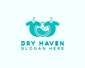 Laundry Shirt Detergent logo design