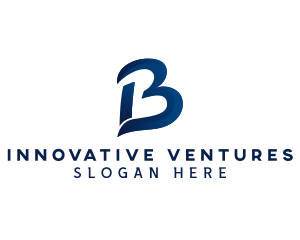 Entrepreneur - Modern Company Letter B logo design
