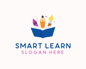 Education - Education Book Learn logo design