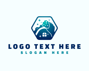 Hygiene - Cleaning Sponge Housekeeping logo design