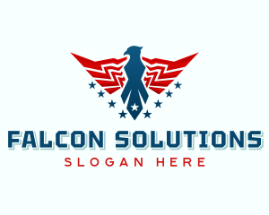 American Eagle Wings logo design