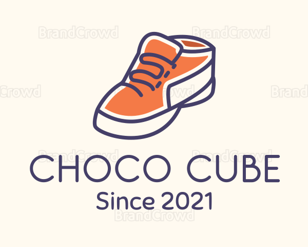 Orange Shoe Footwear Logo