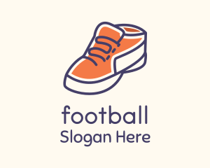 Orange Shoe Footwear Logo