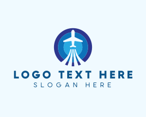 Logistics - Aircraft Flight Aviation logo design