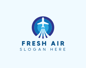 Aircraft Flight Aviation logo design