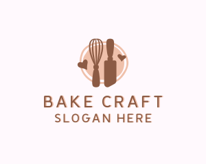 Pastry Baking Whisk logo design