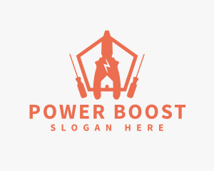 Electricity Power Equipment logo design