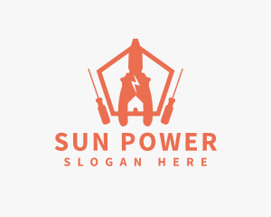 Electricity Power Equipment logo design