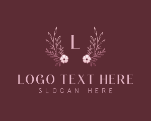 Lifestyle - Wreath Beauty Salon logo design