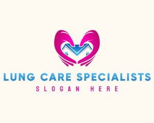 Home Heart Care logo design