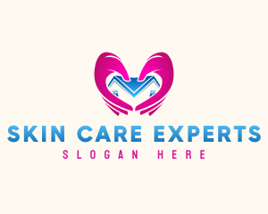 Home Heart Care logo design