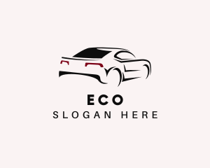 Sports Car Garage Logo