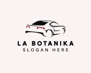 Sports Car Garage Logo