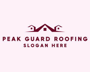 Roof House Window logo design