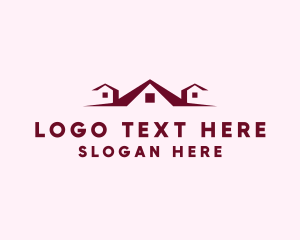 Roofing - Roof House Window logo design