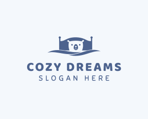 Koala Bear Bed  logo design