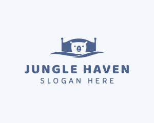 Koala Bear Bed  logo design