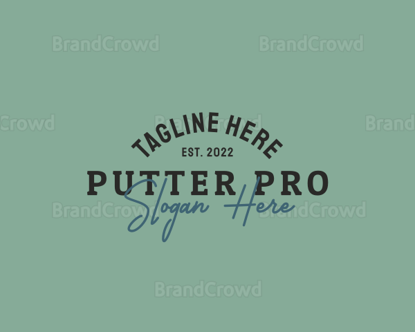 Modern Hipster Lifestyle Logo