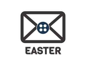 Button Envelope Mail Logo