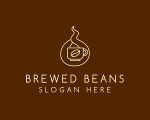 Coffee - Hot Coffee Cafe logo design