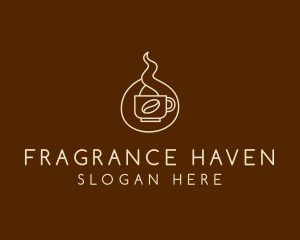 Hot Coffee Cafe  logo design