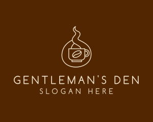 Hot Coffee Cafe  logo design