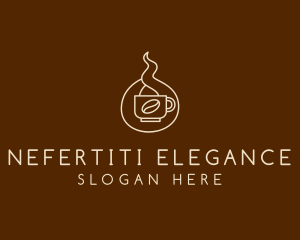 Hot Coffee Cafe  logo design