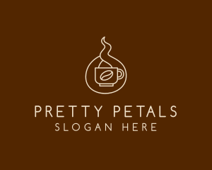 Hot Coffee Cafe  logo design