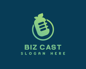 Podcast - Fresh Fruit Podcast logo design