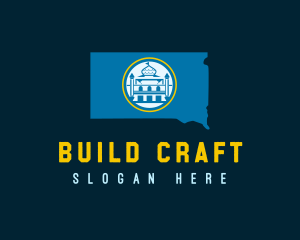 South Dakota Building logo design