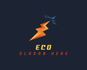 Lightning Electric Current Logo