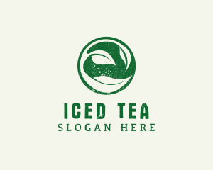 Organic Herbal Tea logo design