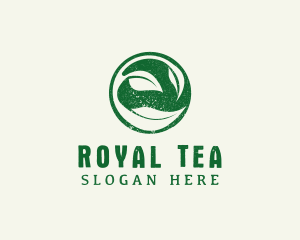 Organic Herbal Tea logo design