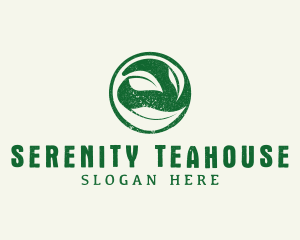 Organic Herbal Tea logo design