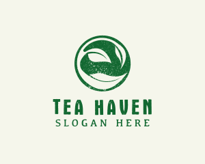 Organic Herbal Tea logo design