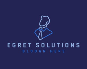 Professional Businessman Employee logo design