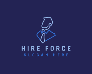 Employer - Professional Businessman Employee logo design