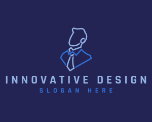 Professional Businessman Employee logo design