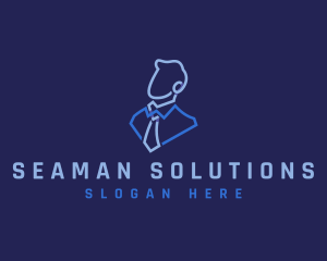 Professional Businessman Employee logo design