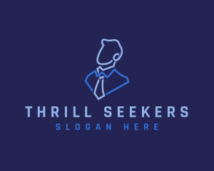 Professional Businessman Employee logo design