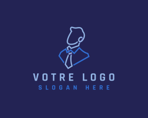 Professional Businessman Employee logo design