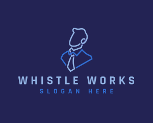 Professional Businessman Employee logo design